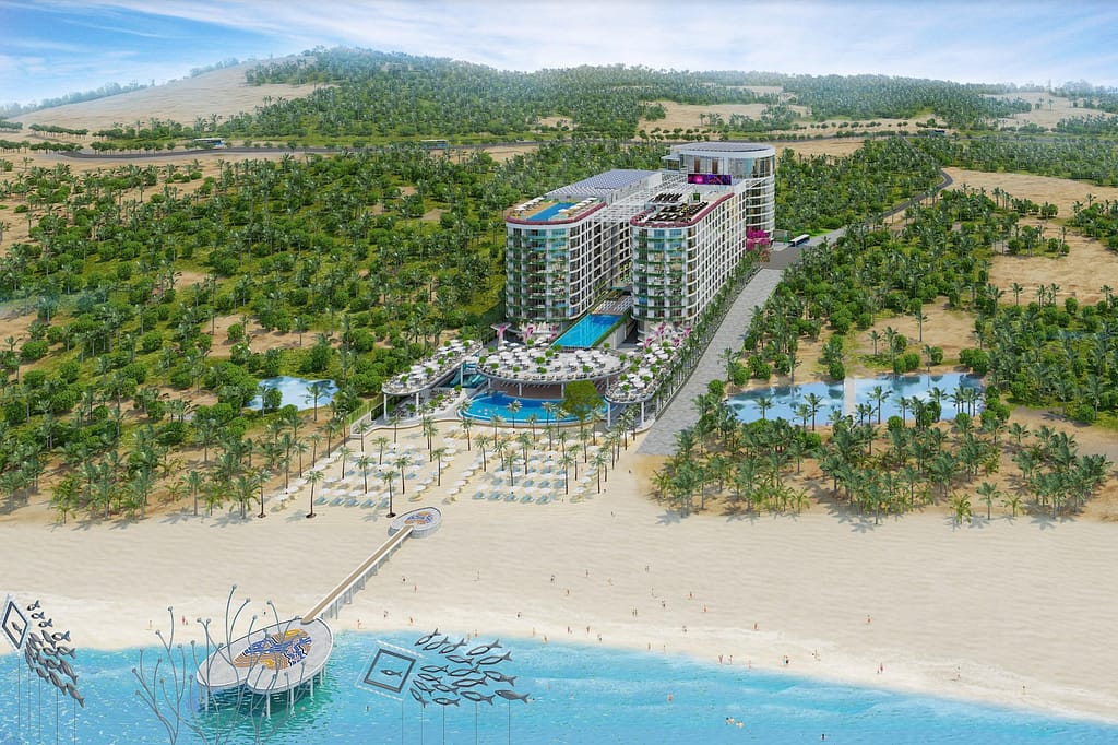 Tổng thể dự án Best Western Plus Long Beach Resort Phú Quốc